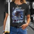 Trucker Husband Semi Trailer Truck Driver T-Shirt Gifts for Her