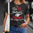 Vor 55 Jahren Der Schleftste Geburtstag Birthday T-Shirt Geschenke für Sie