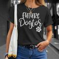 Future Dogtor Dog Doctor Vet Medicine Student Girls T-Shirt Gifts for Her