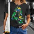 Garbage Truck Boy 4Th Birthday 4 Years Old Garbage Truck Boy T-Shirt Gifts for Her