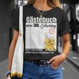 Gästebuch 30 Geburtstag Mann Frau Lustig 30 Geburtstag Deko T-Shirt Geschenke für Sie