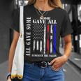 All Gave Some Some Gave All Flag Veteran Memorial Day Family T-Shirt Gifts for Her