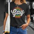 Gay Lgbt Equality March Rally Protest Parade Rainbow Target T-Shirt Gifts for Her