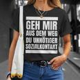 “Geh Mir Aus Dem Weg Du Unnötiger Sozialkontakt” T-Shirt Geschenke für Sie