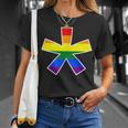 Gendersternchen Lgbtq Genderstern T-Shirt Geschenke für Sie