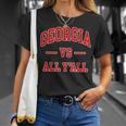 Georgia Vs All Y'all Throwback Classic T-Shirt Gifts for Her