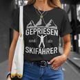 Gepriesen Sind Die Skiers T-Shirt Geschenke für Sie