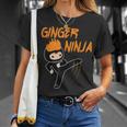 Ginger Ninja Warrior Ginga Red Hair T-Shirt Geschenke für Sie