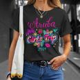 Girls Trip Aruba 2024 Girls Weekend Birthday Squad T-Shirt Gifts for Her