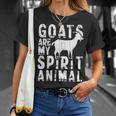 Goat Are My Spirit Animal Lover T-Shirt Gifts for Her