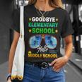 Goodbye Elementary School On My Way To Middle School Boys T-Shirt Gifts for Her