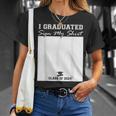 I Graduated Sign My Class 2024 Graduation Senior T-Shirt Gifts for Her