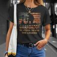 Grandaddy The Veteran Myth Legend Father's Day T-Shirt Gifts for Her
