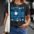 Grandpa Of The Boss Birthday Boy Baby Family Party Decor T-Shirt Gifts for Her