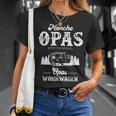 Grandpa Camping Slogan Cool Opas Ziehen Wohnwagen T-Shirt Geschenke für Sie