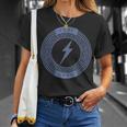 Greek God Zeus Lightning Bolt Symbol Mythology T-Shirt Gifts for Her