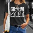 Groom Squad Groomsmen Wedding Bachelor Party T-Shirt Gifts for Her