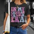 Groovy In My Chicken Chaser Era Chicken Chaser Retro T-Shirt Gifts for Her