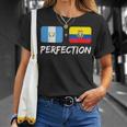 Guatemalan Plus Ecuadorian Perfection Mix Flag Heritage T-Shirt Gifts for Her