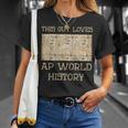 This Guy Loves Ap World History Vintage T-Shirt Gifts for Her