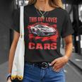This Guy Loves Cars Supercar Sports Car Exotic Concept Boys T-Shirt Gifts for Her