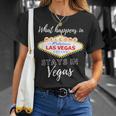 What Happens In Vegas Sin City Las Vegas T-Shirt Geschenke für Sie