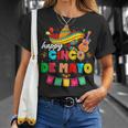 Happy 5 De Mayo Lets Fiesta Viva Mexico Cinco De Mayo Man T-Shirt Gifts for Her