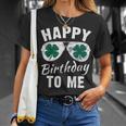 Happy Birthday To Me St Patrick's Day 2024 Lucky Birthday T-Shirt Gifts for Her