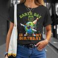 Happy Earth Day Is My Birthday Pro Environment Party T-Shirt Gifts for Her