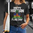 Happy Haitian Flag Day Haiti Flag Pride T-Shirt Gifts for Her