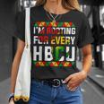 Hbcu Black History Month I'm Rooting For Every Hbcu Women T-Shirt Gifts for Her
