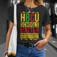 Hbcu School Matter Proud Historical Black College Graduated T-Shirt Gifts for Her