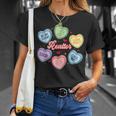 Hearts Candy Valentines Day Real Estate Be My Client T-Shirt Gifts for Her