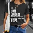 Held God Legend Die Besten Nennen Mich Papa T-Shirt Geschenke für Sie