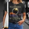 Hello Darkness My Old Friend Solar Eclipse On 08042024 T-Shirt Gifts for Her