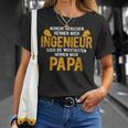 Herren Manche Nennen Mich Ingenieur Papaater Ingenieur T-Shirt Geschenke für Sie