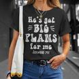 Hes Got Big Plans For Me Jeremiah 29 Easter Religious Women T-Shirt Gifts for Her
