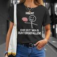 Hier Dir Ist Was Unterpfen T-Shirt Geschenke für Sie