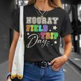 Hooray School Field Day Trip 2024 Teacher Student Cute T-Shirt Gifts for Her