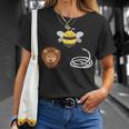 Hose Bee Lion Bee Lover Beekeeper T-Shirt Gifts for Her