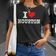 Houston I Heart Houston I Love Houston T-Shirt Gifts for Her
