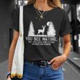 Hunting See Nature Hunting T-Shirt Gifts for Her