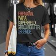 Husband Papa Grillmeister S T-Shirt Geschenke für Sie