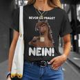 Ich Bevor Du Fragst Nein German Language T-Shirt Geschenke für Sie