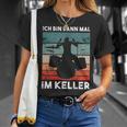 Ich Bin Dann Mal Im Keller Drummer Long-Sleeved T-Shirt Geschenke für Sie