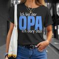 Ich Bin Der Opa, Kann Das Enkelkind T-Shirt, Schwarz Für Großväter Geschenke für Sie