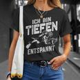 Ich Bin Tiefenentspannt Taucher T-Shirt Geschenke für Sie