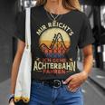 Ich Gehe Achterbahn Fahren Rollercoaster Amusement Park Black T-Shirt Geschenke für Sie