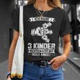 Ich Habe 3 Kinder Papa 3 T-Shirt Geschenke für Sie