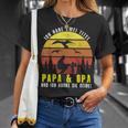 Ich Habe Zwei Titel Papa & Opa Und Ich Rocke Sie Beide T-Shirt Geschenke für Sie